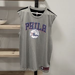 NWT Philadelphia 76ers sleeveless tee